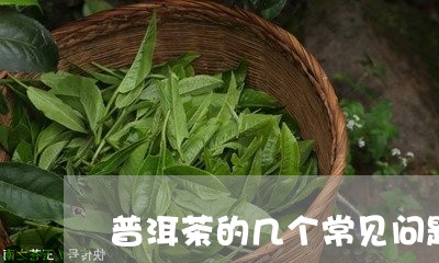 普洱茶的几个常见问题/2023062117572