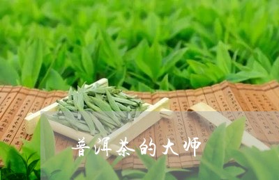 普洱茶的大师/2023042809342