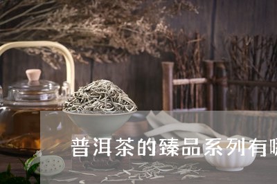 普洱茶的臻品系列有哪些品牌/2023121783274