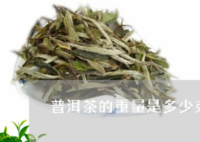 普洱茶的重量是多少克/2023062998161