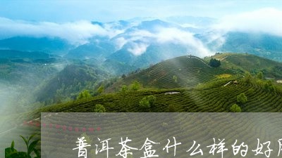 普洱茶盒什么样的好用/2023120684058