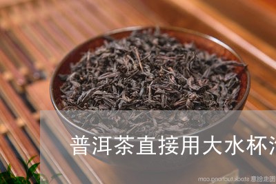 普洱茶直接用大水杯泡/2023062134916