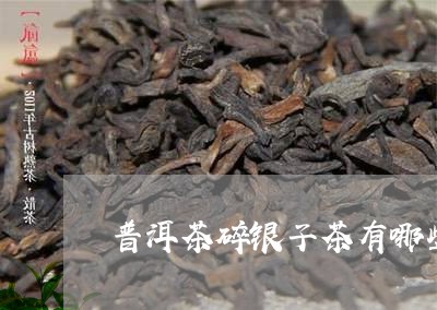 普洱茶碎银子茶有哪些/2023100768503