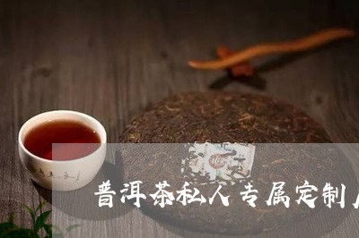 普洱茶私人专属定制店/2023101737359