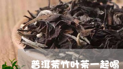 普洱茶竹叶茶一起喝/2023073129504