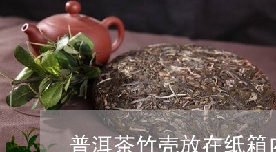 普洱茶竹壳放在纸箱内/2023093048170