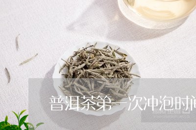 普洱茶第一次冲泡时间/2023092678491