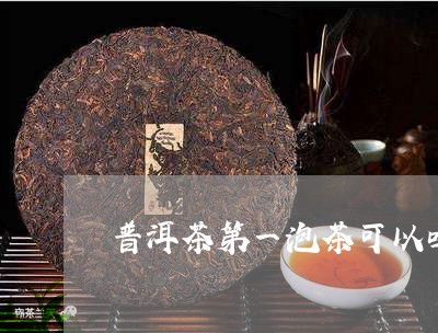 普洱茶第一泡茶可以吗/2023120633816