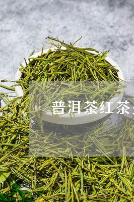 普洱茶红茶多少钱一斤/2023092684948