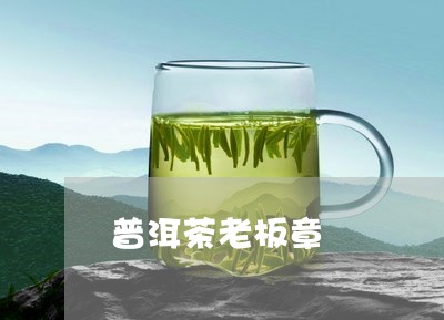 普洱茶老板章/2023042745413