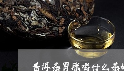 普洱茶胃胀喝什么茶好/2023062380925