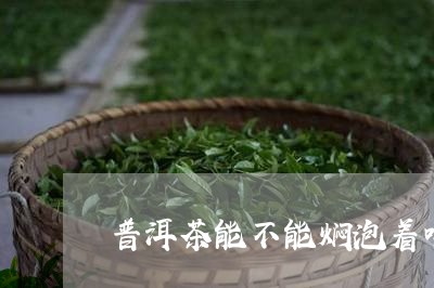 普洱茶能不能焖泡着喝/2023080739684