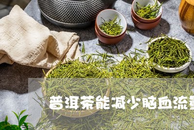 普洱茶能减少脑血流量/2023061625272