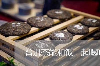 普洱茶能和饭一起喝吗/2023092518170