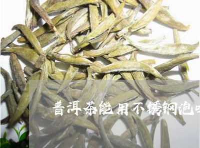 普洱茶能用不锈钢泡吗/2023061442715