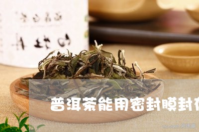 普洱茶能用密封膜封存/2023080130694