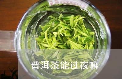 普洱茶能过夜嘛/2023112489615