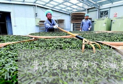 普洱茶膏使用方法视频/2023062147403