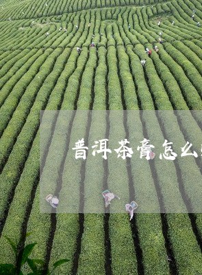 普洱茶膏怎么烘干的好呢/2023103175379