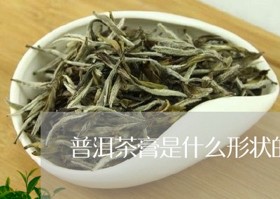 普洱茶膏是什么形状的/2023092868160