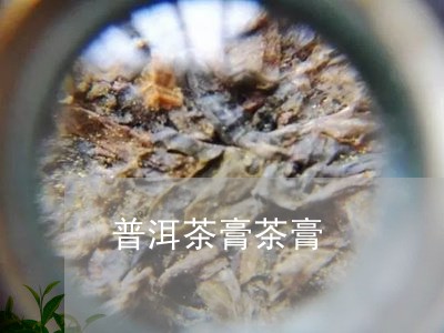 普洱茶膏茶膏/2023042863233