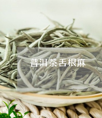 普洱茶舌根麻/2023042736173