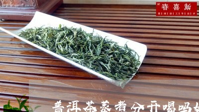 普洱茶蒸煮分开喝吗好吗/2023082769671