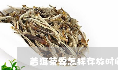 普洱茶要怎样存放时间可以最长/2023121734956