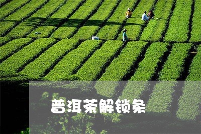 普洱茶解锁条/2023042779866