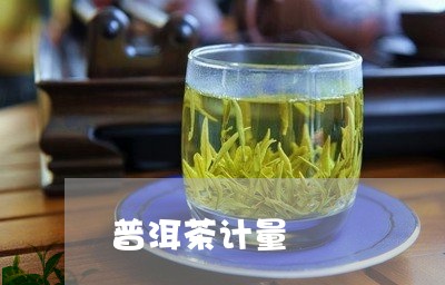 普洱茶计量/2023090578360