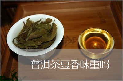 普洱茶豆香味重吗/2023110704957