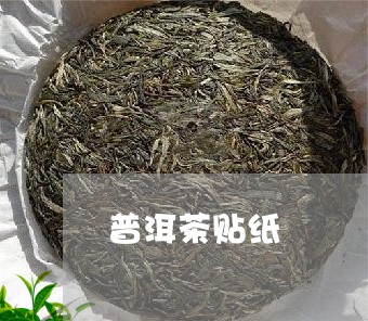 普洱茶贴纸/2023090525379