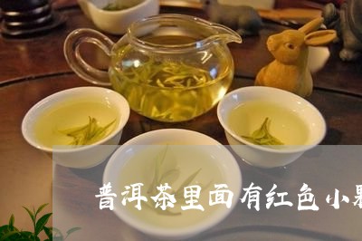 普洱茶里面有红色小颗粒/2023120755150