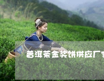 普洱茶金奖饼供应厂家/2023080290725