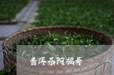 普洱茶阿福哥/2023042889103