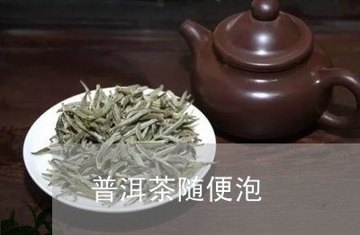 普洱茶随便泡/2023042647736