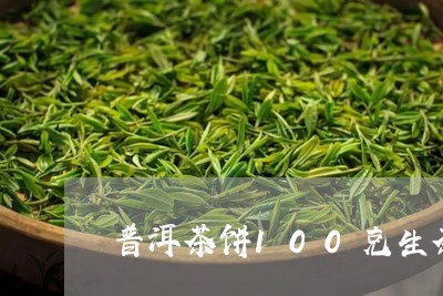 普洱茶饼100克生茶/2023120761592