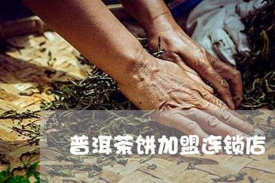 普洱茶饼加盟连锁店/2023042834947