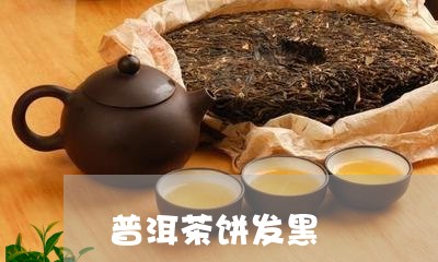 普洱茶饼发黑/2023042989274