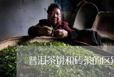 普洱茶饼和砖茶的区别在哪里/2023082647271