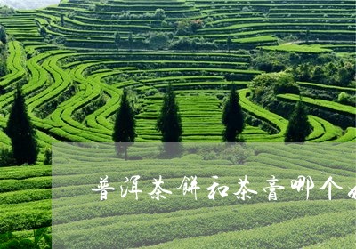 普洱茶饼和茶膏哪个好/2023062269682