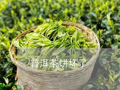 普洱茶饼坏了/2023042826183