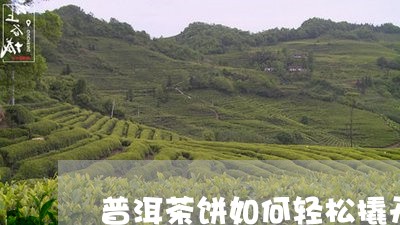 普洱茶饼如何轻松撬开/2023080389795