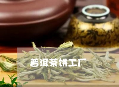 普洱茶饼工厂/2023042709945