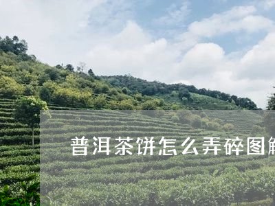 普洱茶饼怎么弄碎图解/2023062216259