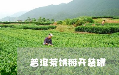 普洱茶饼掰开装罐/2023120485936