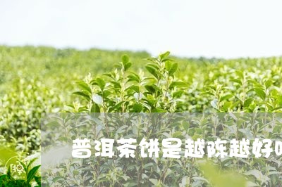 普洱茶饼是越陈越好吗/2023061676240