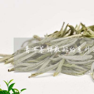 普洱茶饼最好的是什么/2023073108370