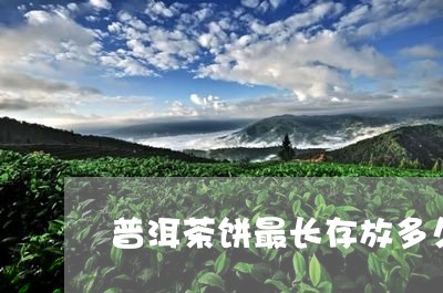 普洱茶饼最长存放多久喝/2023101712746