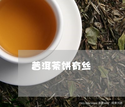 普洱茶饼有丝/2023082619714